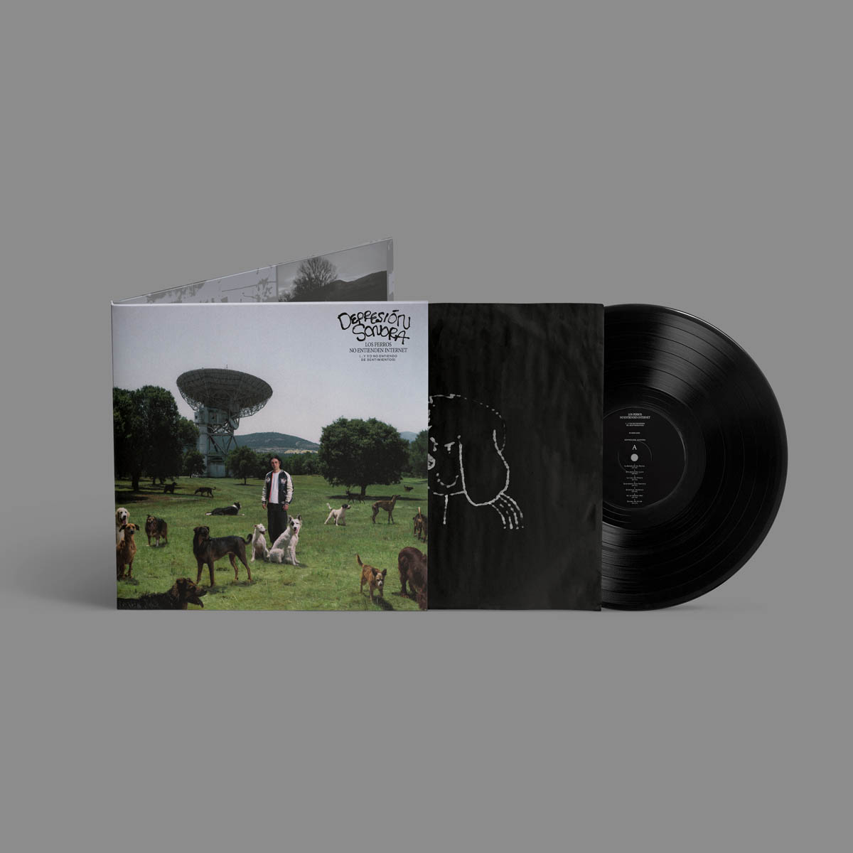 Depresión Sonora – Los Perros No Entienden Internet (... Y Yo No Entiendo De Sentimientos) NEGRO (Vinyl)