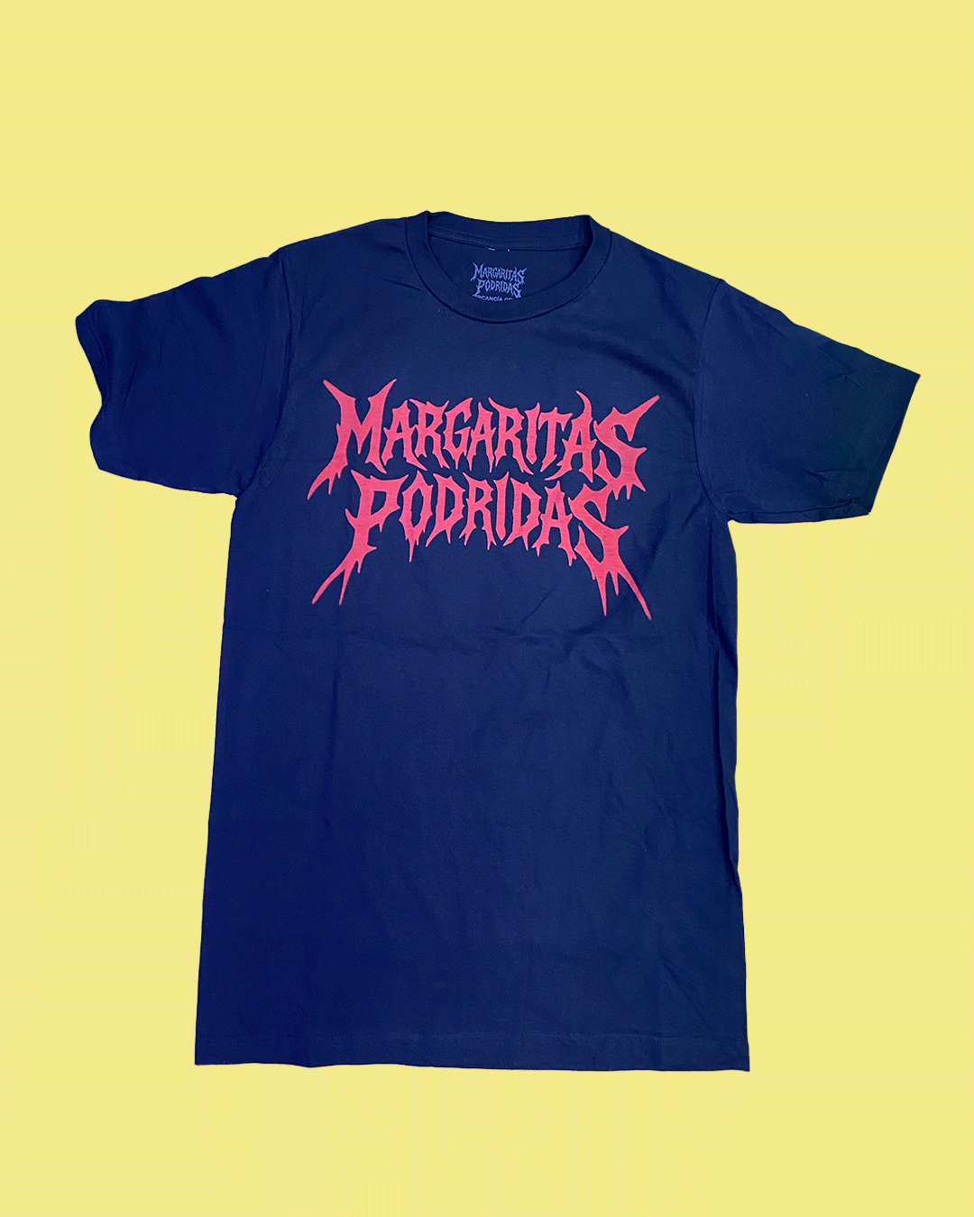 Playera Margaritas Podridas Negra