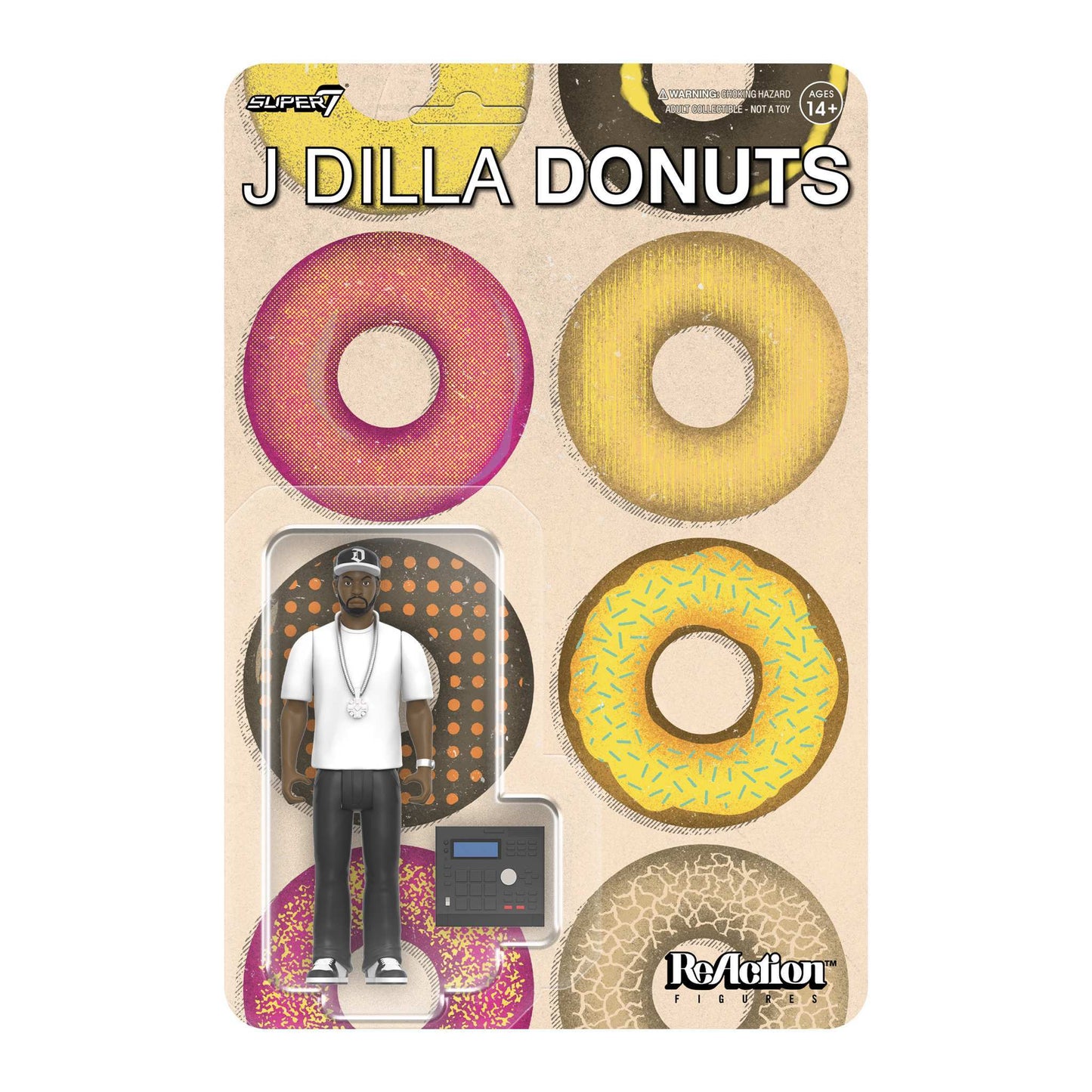 Super 7 - J dilla Donuts - figura