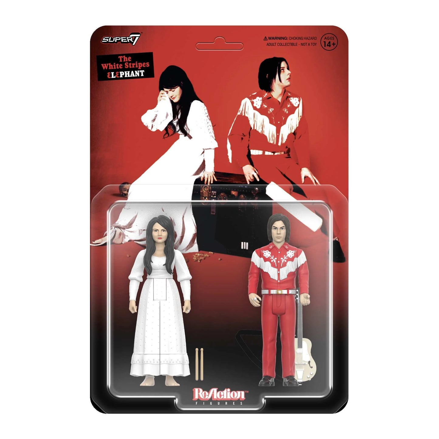 Super 7 - White stripes 2 pack - figura