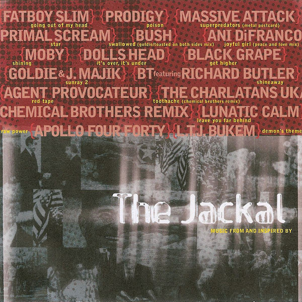 Varios - The Jackal (Music From And Inspired By) (CD) USADO