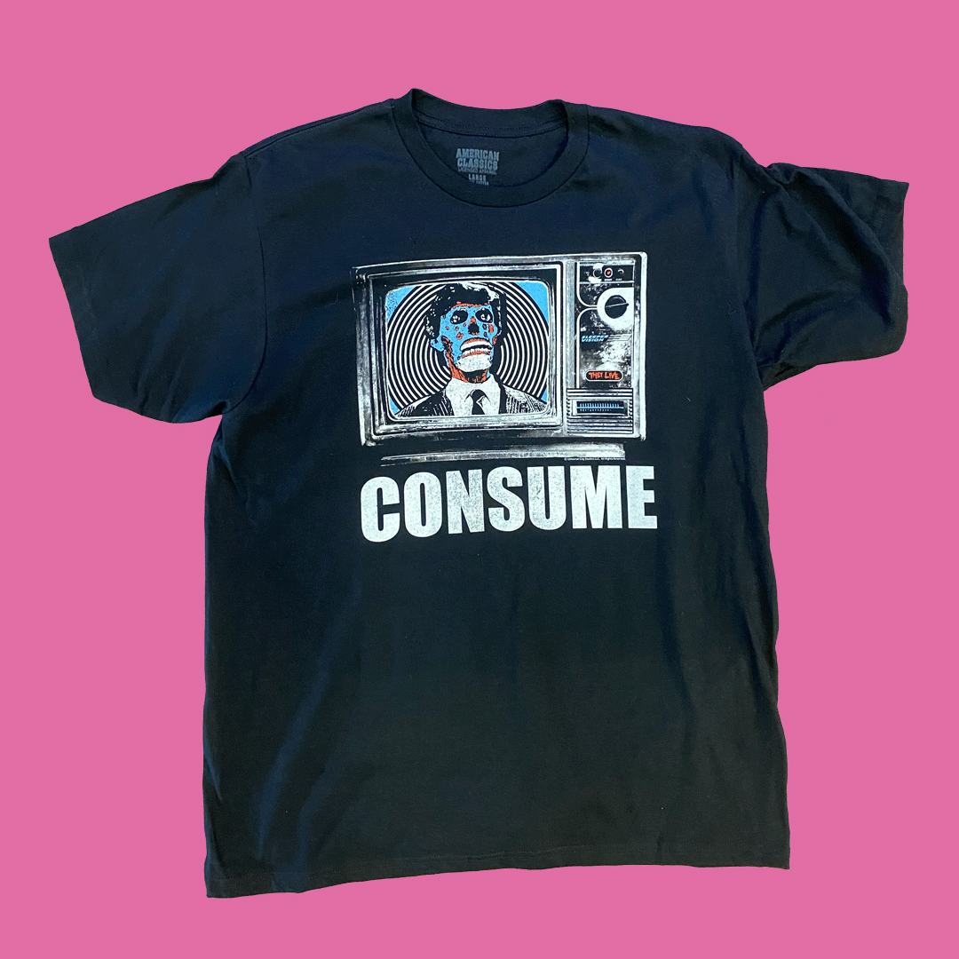 Playera Consume Negra