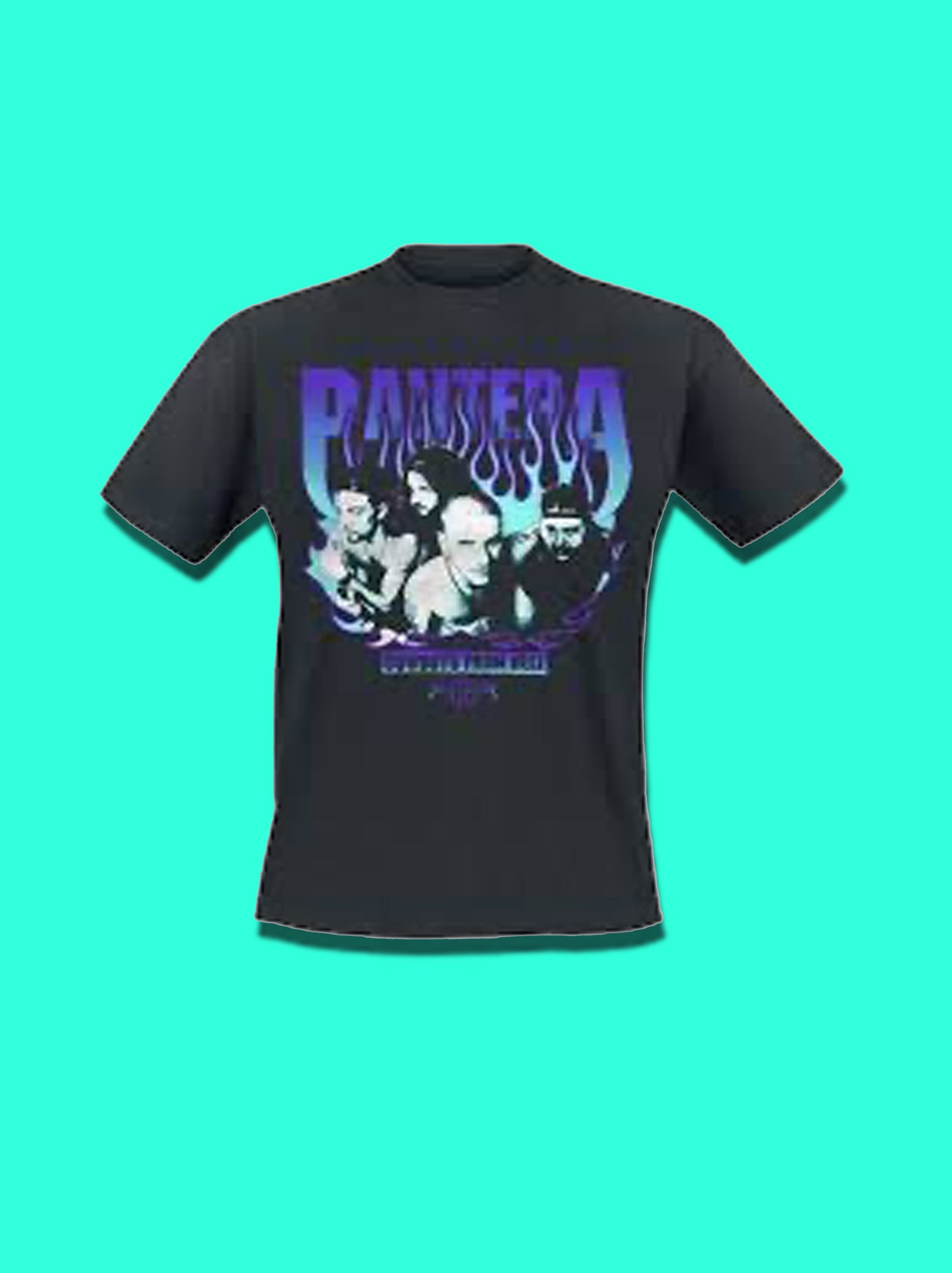 Playera Pantera Cowboys from Hell Negra