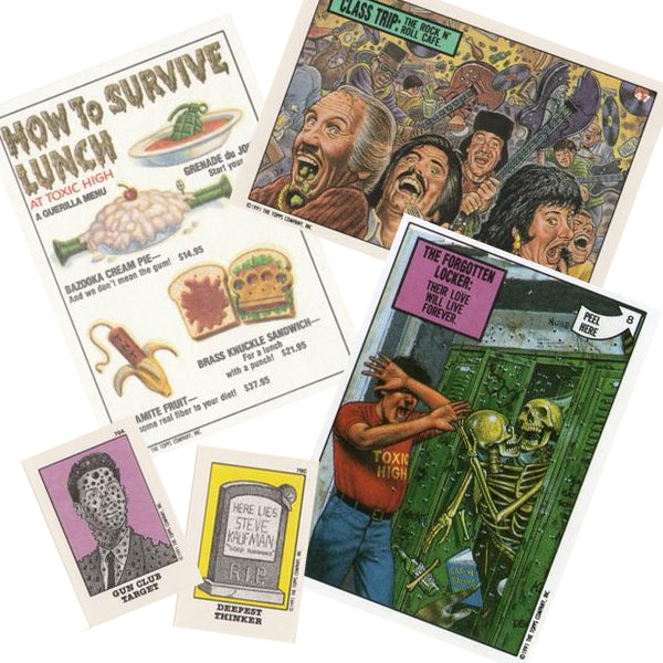 TOPPS - Toxic High School - Trading Cards (1 sobre)