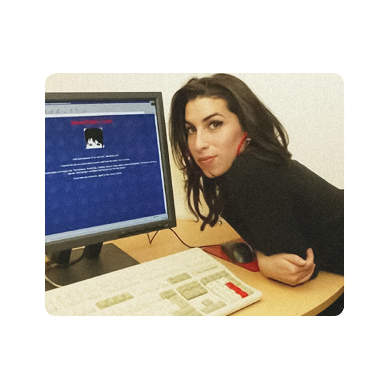 Mouse Pad Amy Winehouse LA BESTIA X ROCSTAR