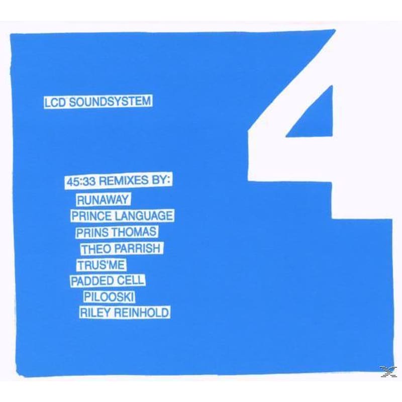 LCD Soundsystem – 45:33 Remixes (CD)