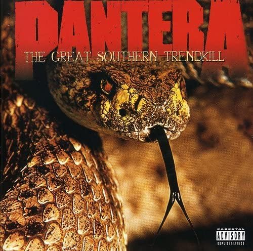 Pantera - The Great Southern Trendkill WHITE & SANDBLASTED ORANGE MARBLED VINYL (Vinyl)