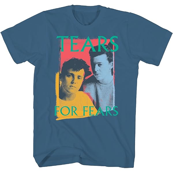 Playera Tears for Fears Foto Azul