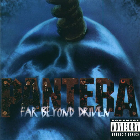 Pantera - Far Beyond Driven WHITE AND BLUE MARBLED (Vinyl)