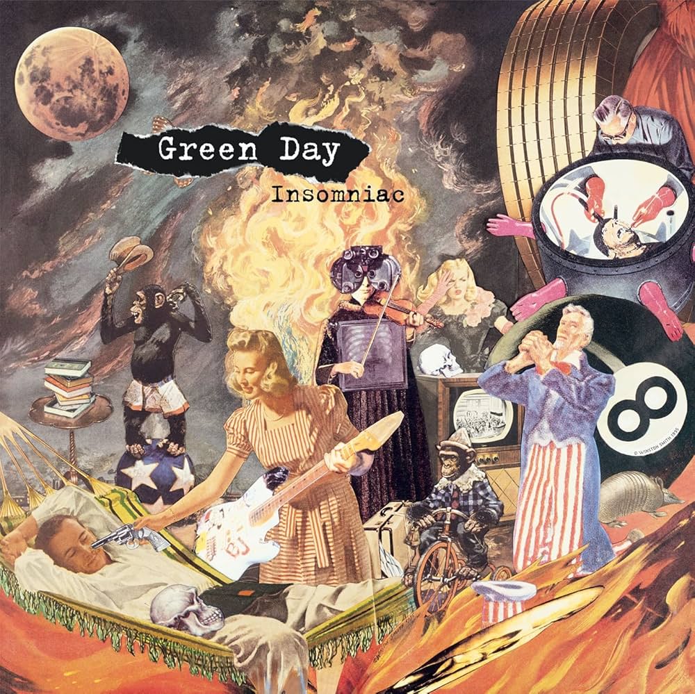 Green Day - Insomniac (CD) USADO