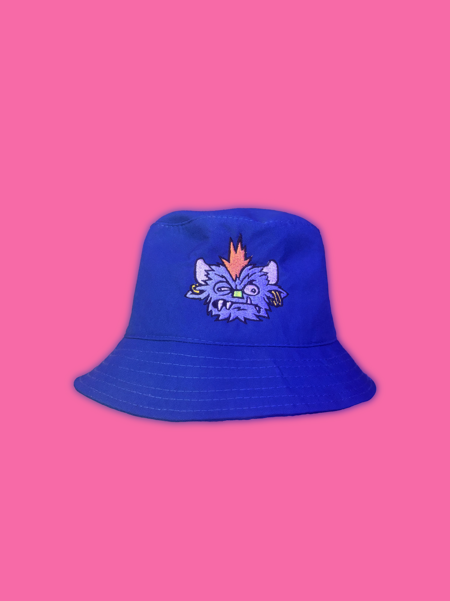 Bucket Hat Bordado La Bestia Azul
