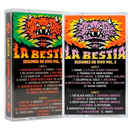 PREVENTA Compilado La Bestia DOBLE - Varios Artistas (Cassette)