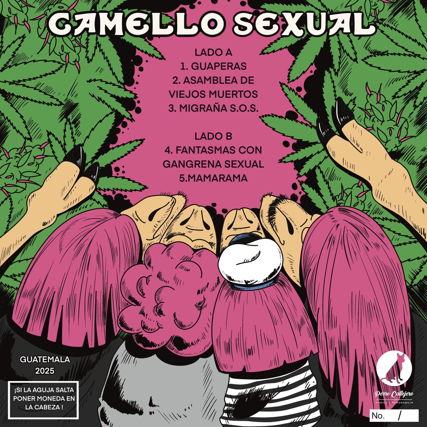 Las Bachas - Camello Sexual TRANSPARENTE (Vinyl) 10"Inch