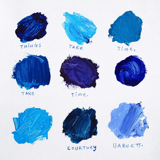 Courtney Barnett - Things Take Time ALL EYES ON THE PAVEMENT BLUE COLOR VINYL (Vinyl)