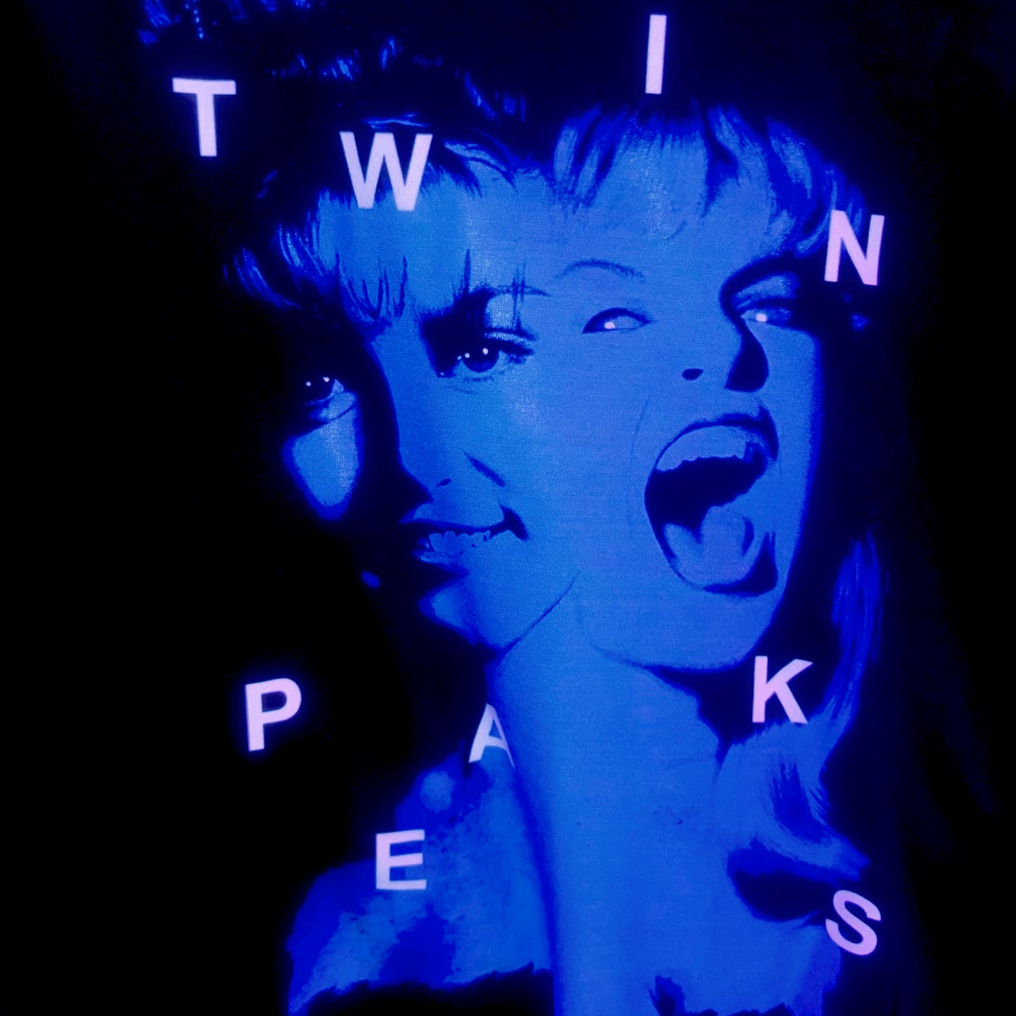Todo Loco Twin Peaks Playera (Negro)