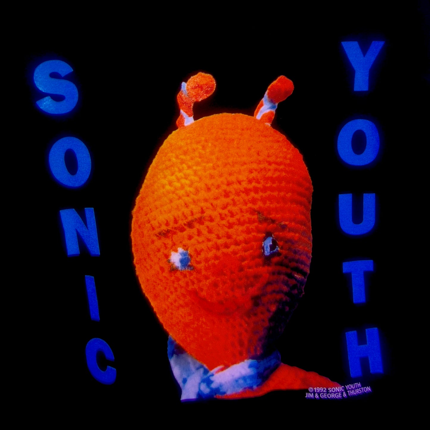 Todo Loco Sonic Youth Playera (Negro)