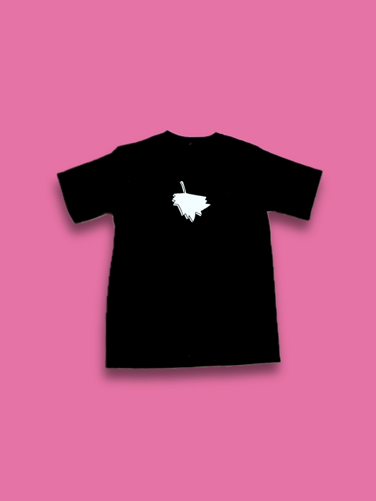 Playera Hojas Por El Barrio Hoja Negra