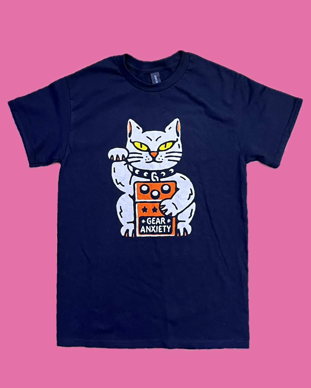 Playera Gear Anxiety Negra