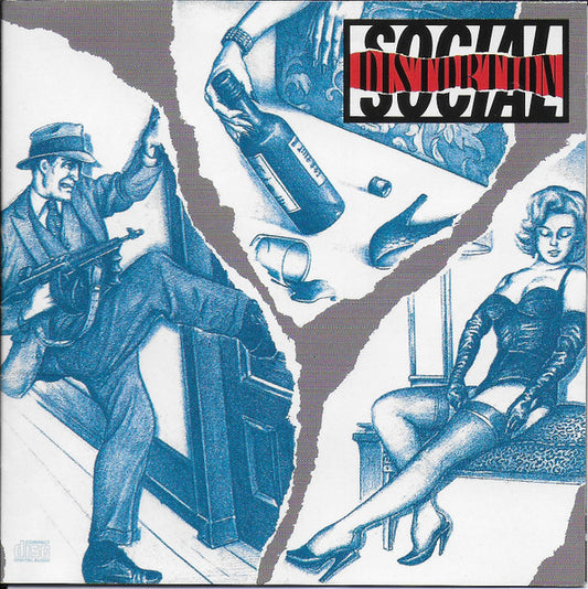 Social Distortion - Social Distortion (CD) USADO
