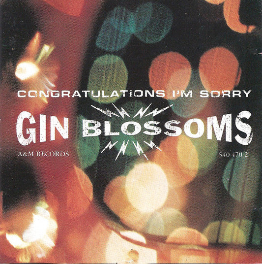 Gin Blossoms - Congratulations I'm Sorry (CD) USADO