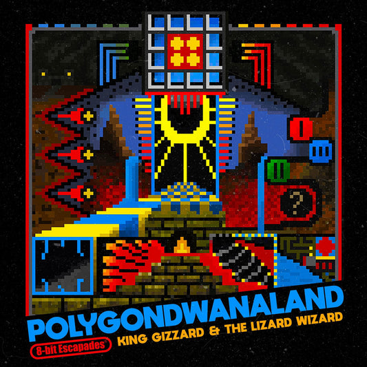 KING GIZZAR & THE LIZARD WIZARD - POLYGONDWANALAND 8 BIT ESCAPADES (Vinyl)