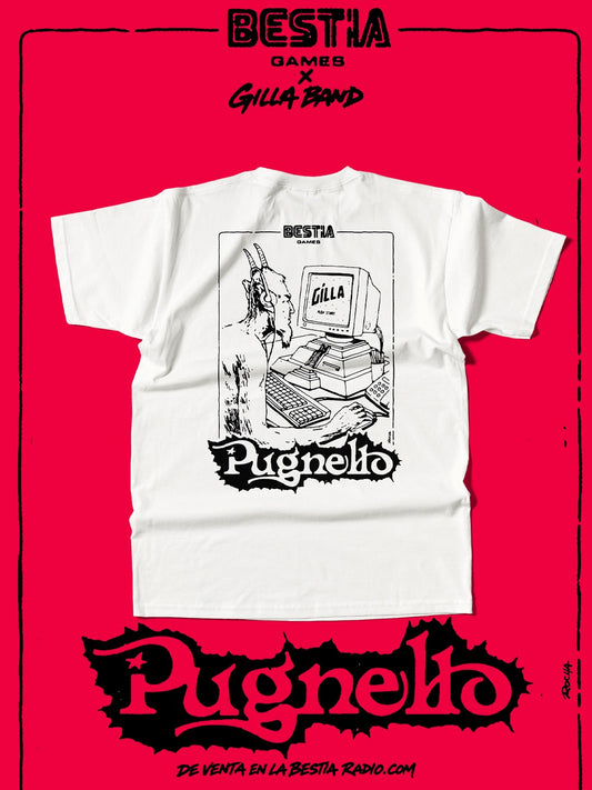 LA BESTIA X GILLA BAND MERCH DROP BY DAVID ROCHA -T SHIRT