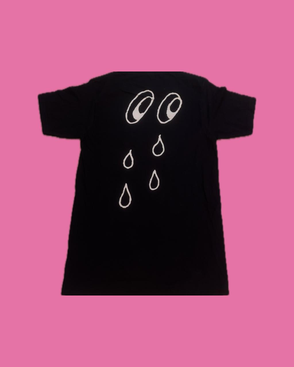 Playera El Shirota Magos Diseño Frontal y Trasero Color Negro