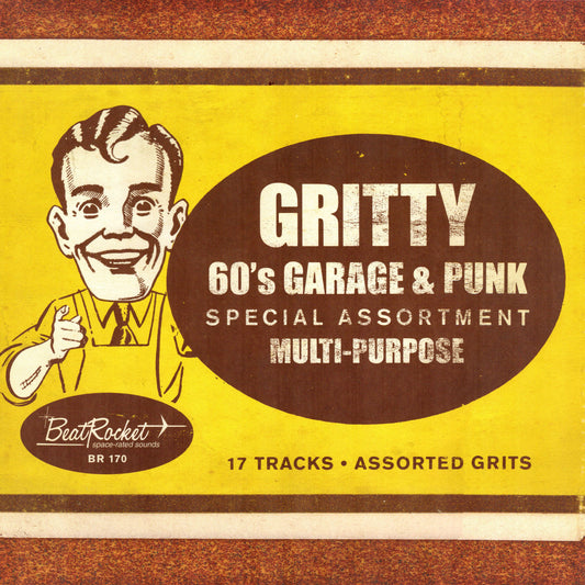 Varios - Gritty 60's Garage and Punk LP (Vinyl)