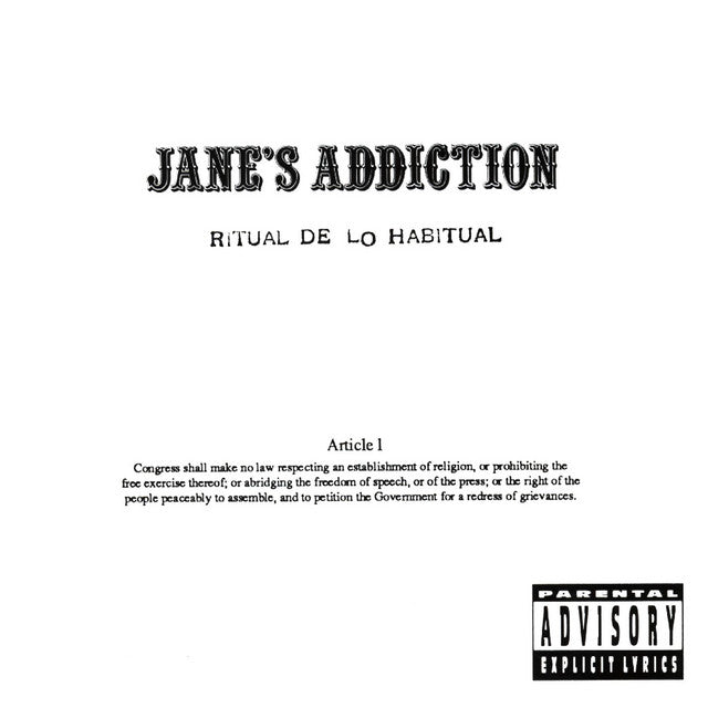 Jane's Addiction - Ritual De Lo Habitual BLANCO (CD) USADO