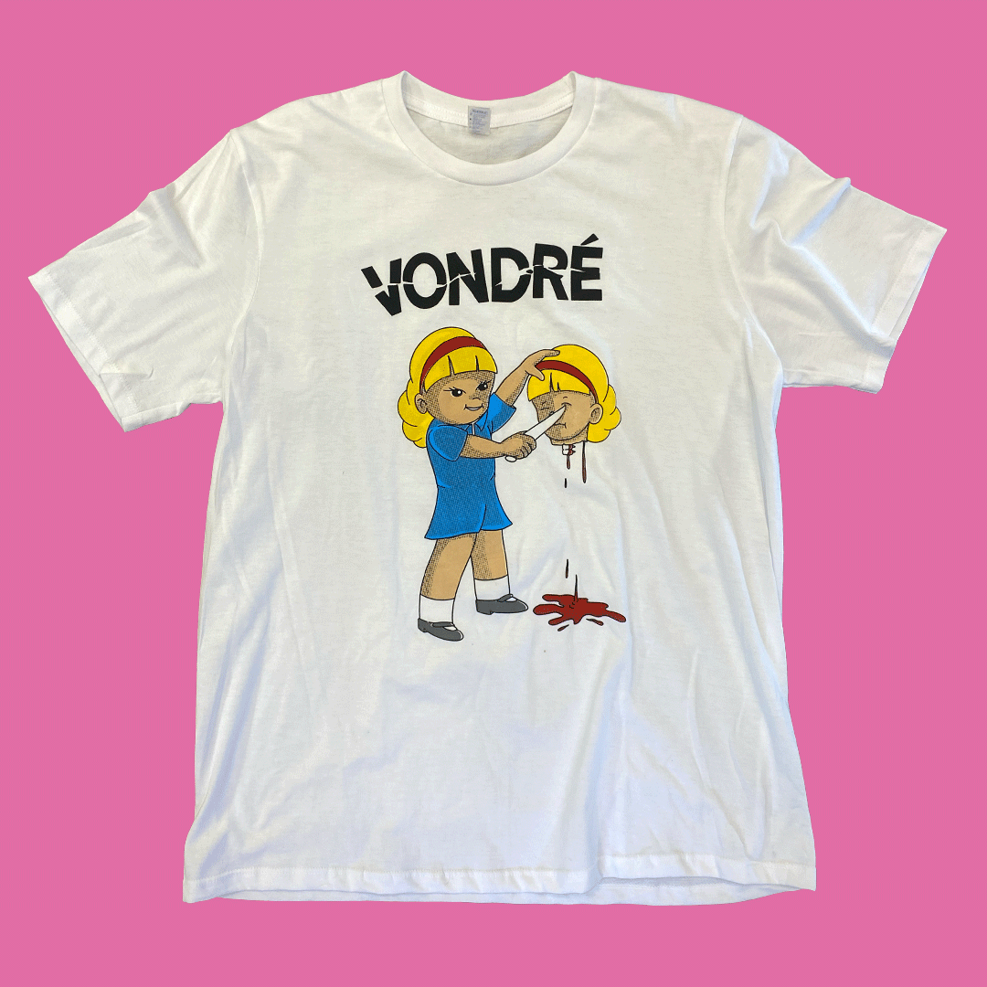 Playera Vondré Muñeca Blanca