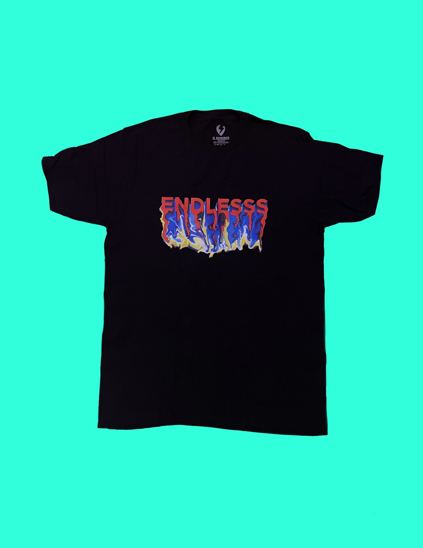 Endless Playera Negra (Varios Diseños)