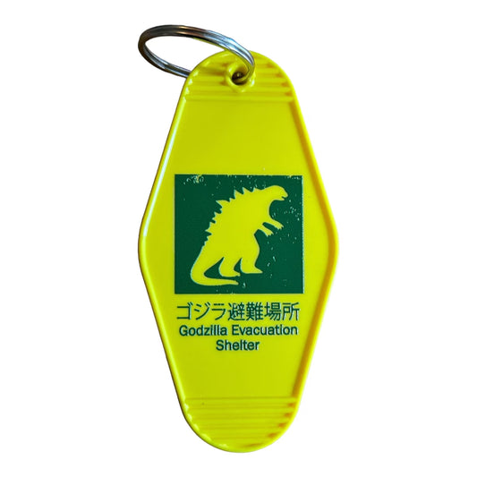 Llavero Godzilla Evacuation Shelter