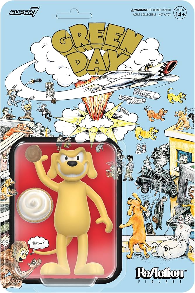 Super 7 - Green day-  DOOKIE DOG - Figura