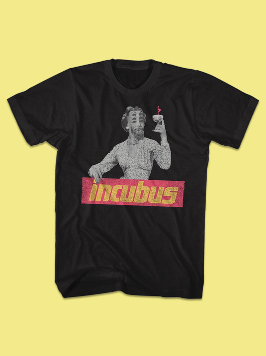 Playera Incubus Martini Negra