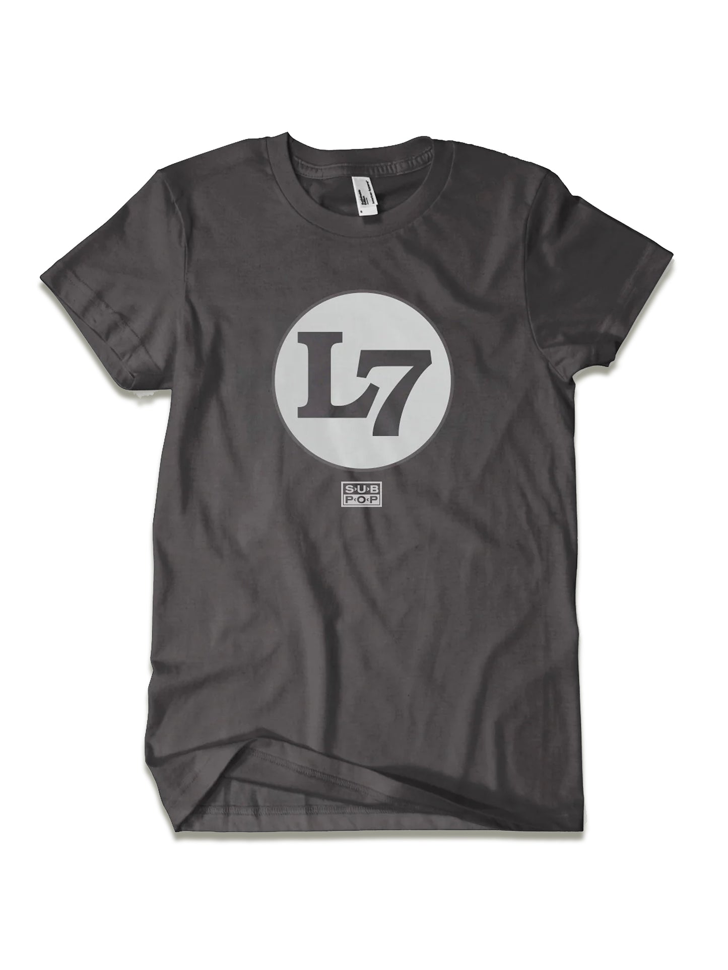 Playera Sub Pop L7 Gris