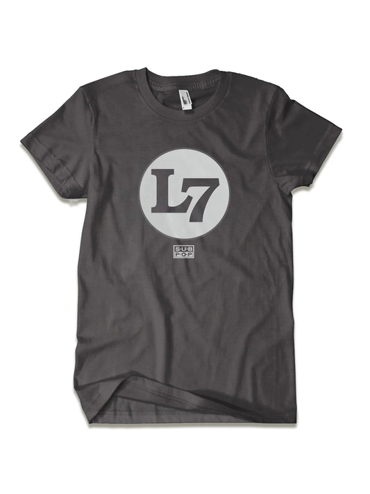 Playera Sub Pop L7 Gris