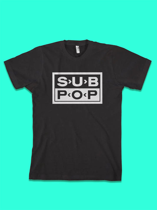 Playera Subpop Negra