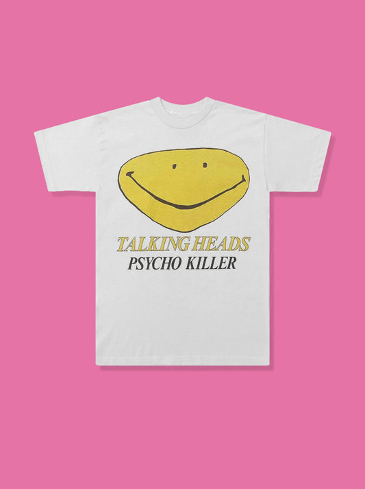 Playera Talking Heads Psycho Killer Mineral Wash